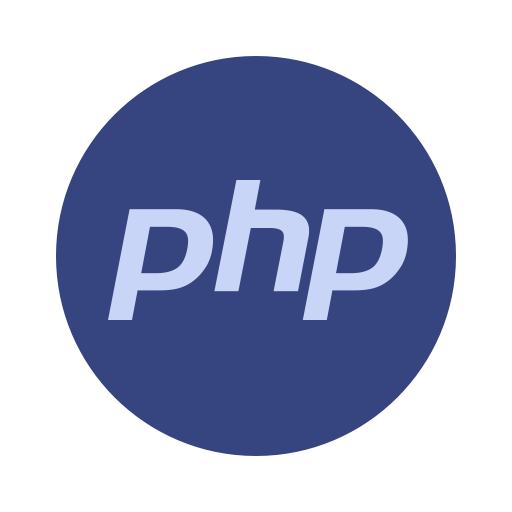 php The logo icon for php